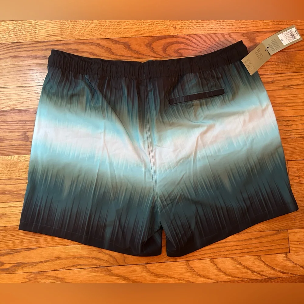 Goodfellow & Co Blue and Black Swim Trunks